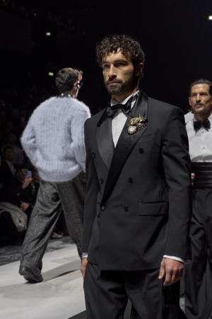 Milano Moda Haftası : Dolce&Gabbana Sonbahar/Kış 2026, Portrait of a Man