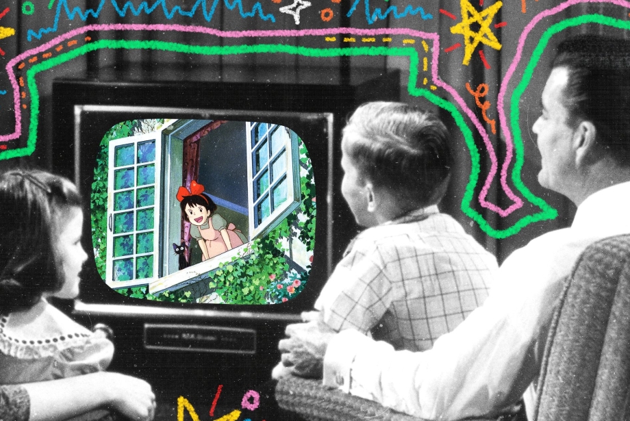 çocuklarla tv izlemek