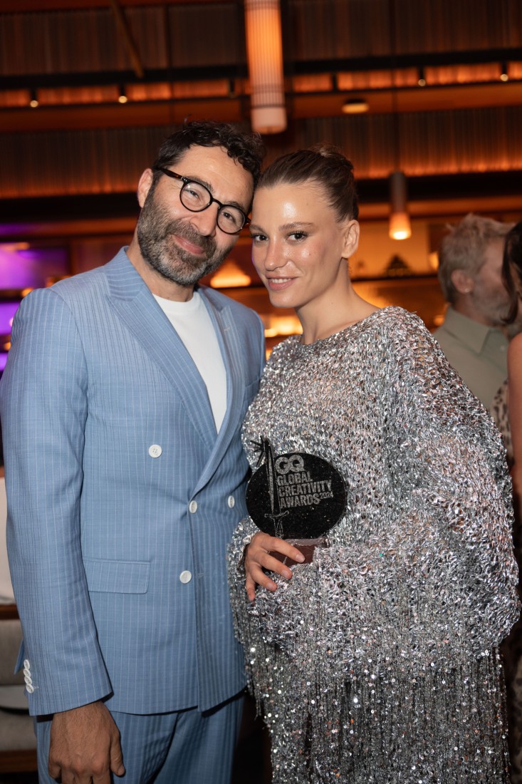 Serenay Sarıkaya GQ Global Creativity Awards İstanbul Kutlaması