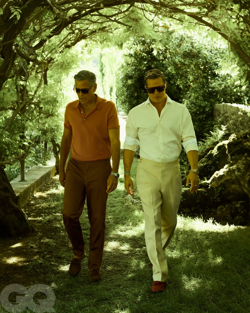George Clooney ve Brad Pitt Hollywood'un En İyi Yakın Arkadaşları