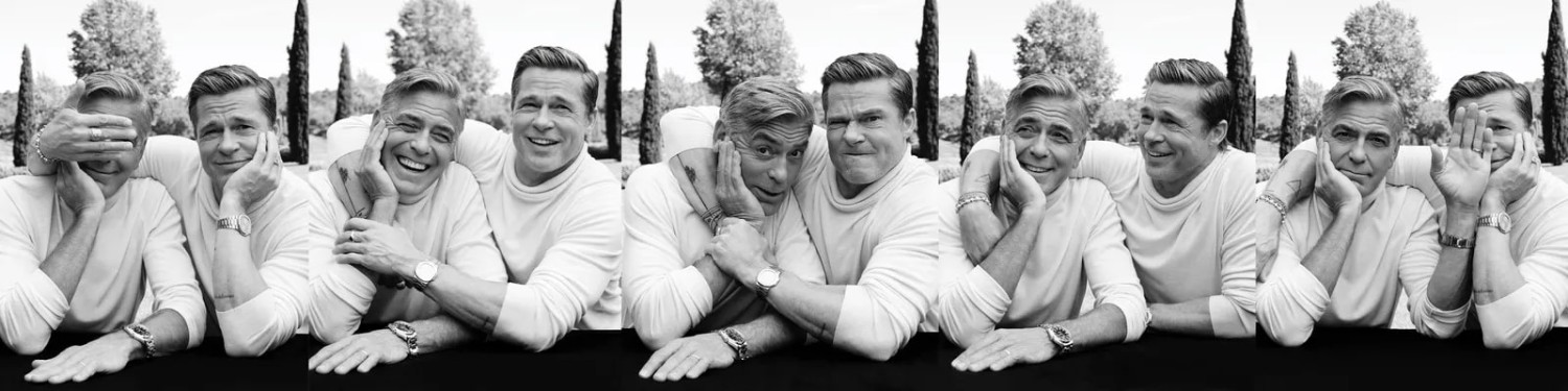 George Clooney ve Brad Pitt Hollywood'un En İyi Yakın Arkadaşları