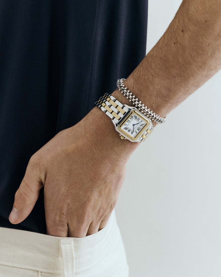 Panthère de Cartier Yeni Boyutuyla Erkeklerin Bileğinde Daha Sık Görülecek
