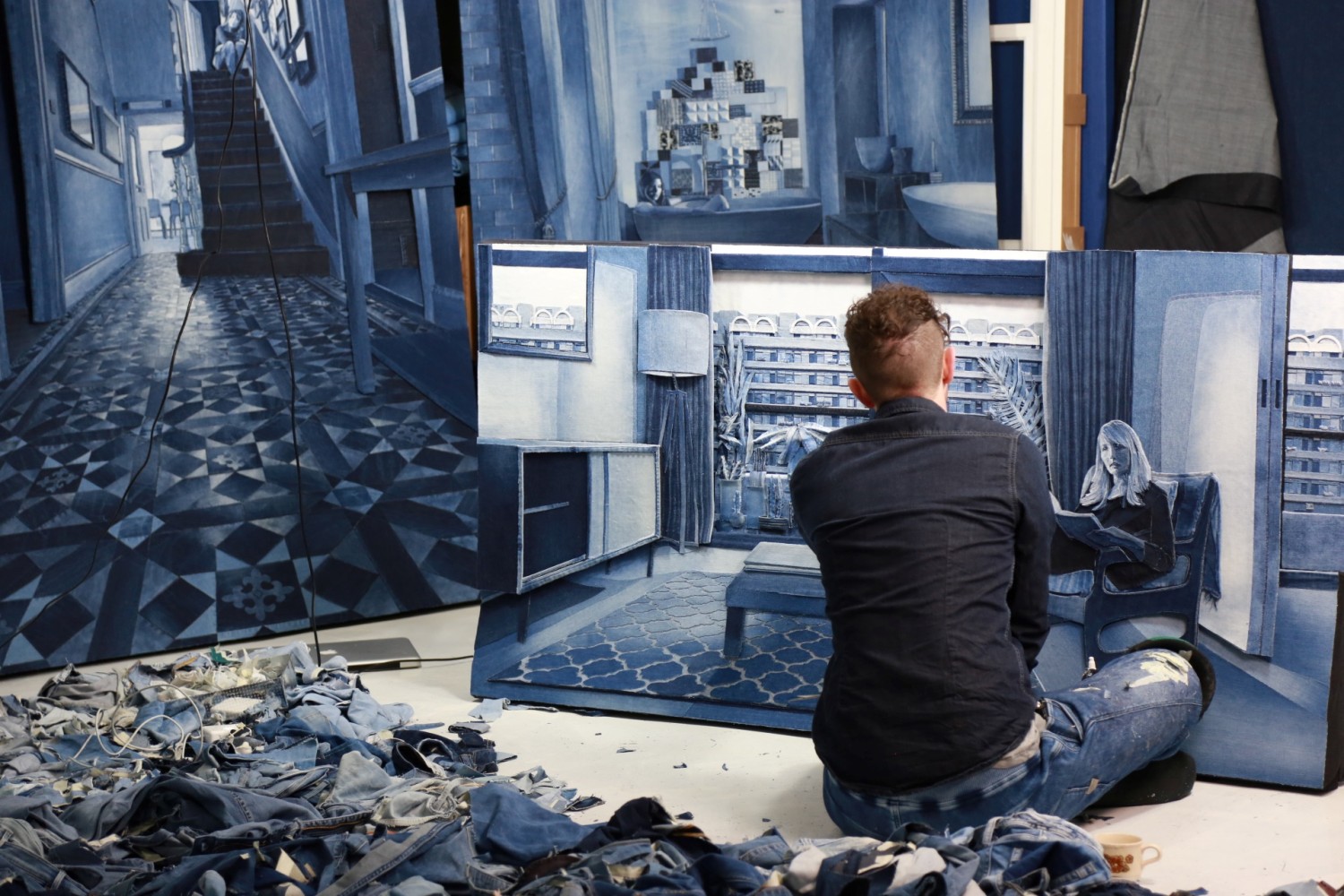 Kumaşı Konuşturan Sanatçı Ian Berry Kalyon Kültür’de