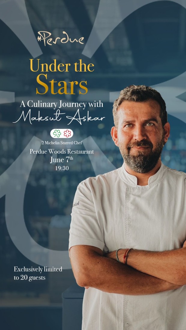 Maksut Aşkar Perdue Mutfağında