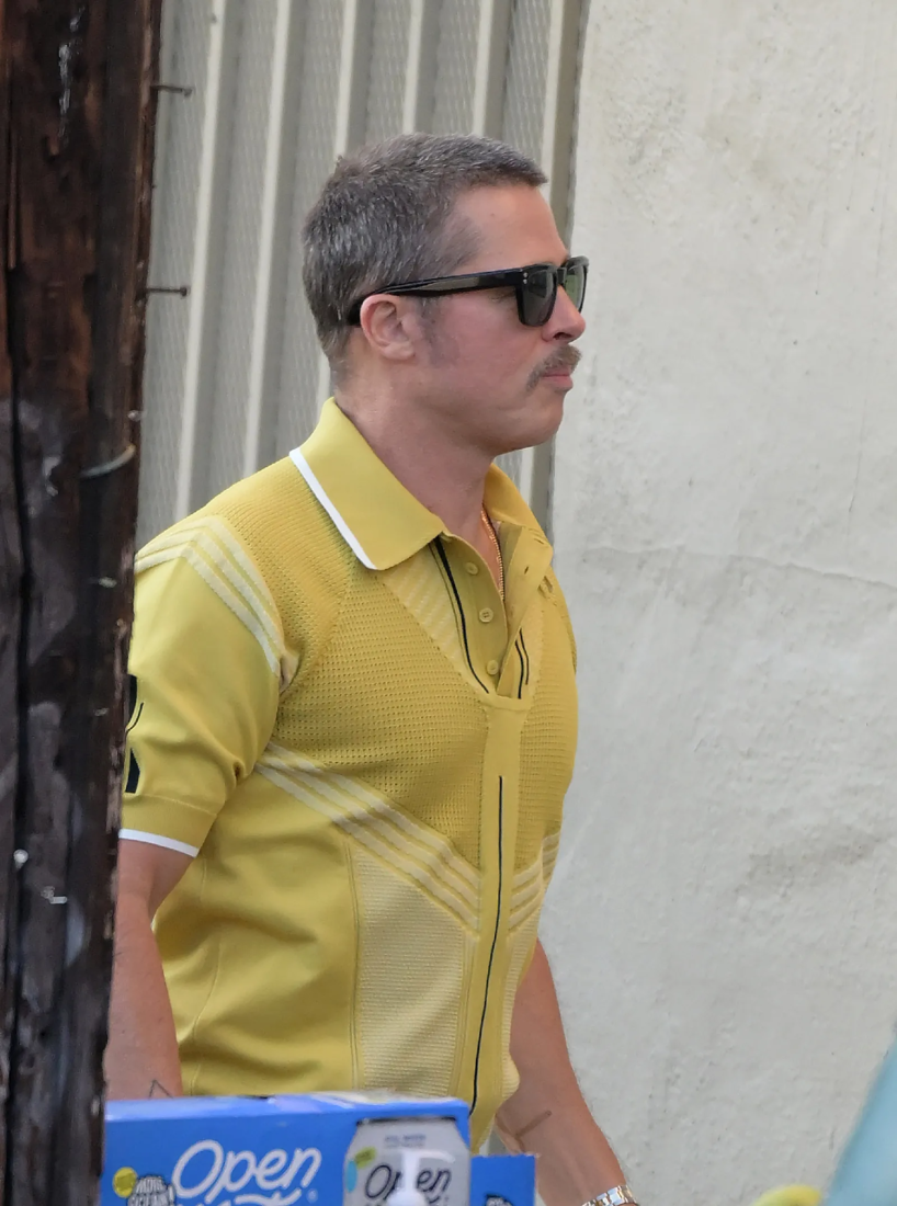 Brad Pitt’in Yeni Bıyığı: Kanlı Canlı, Dolu Dizgin