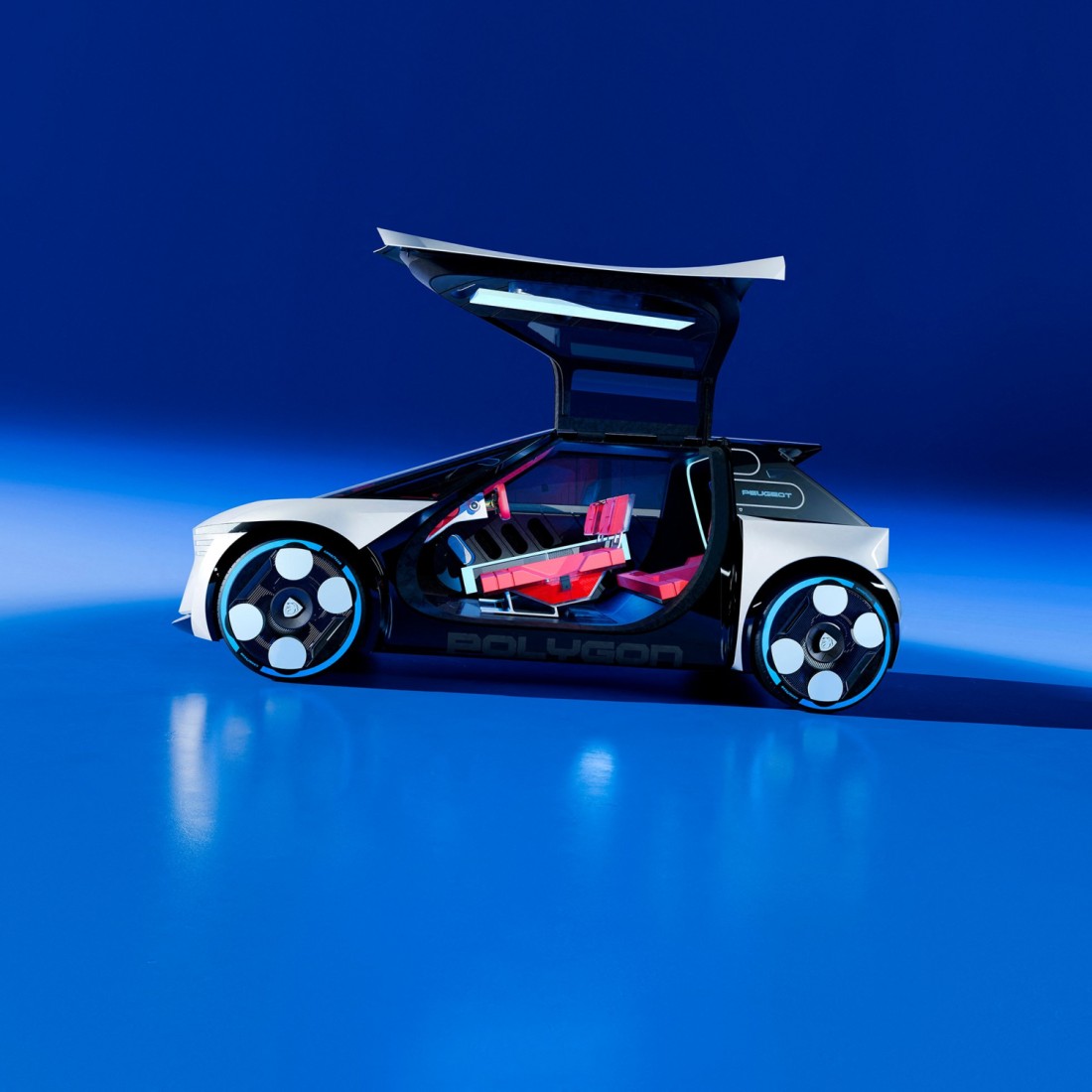 Peugeot, Geleceğin Sürüş Deneyimini Polygon Concept ile Tanıttı