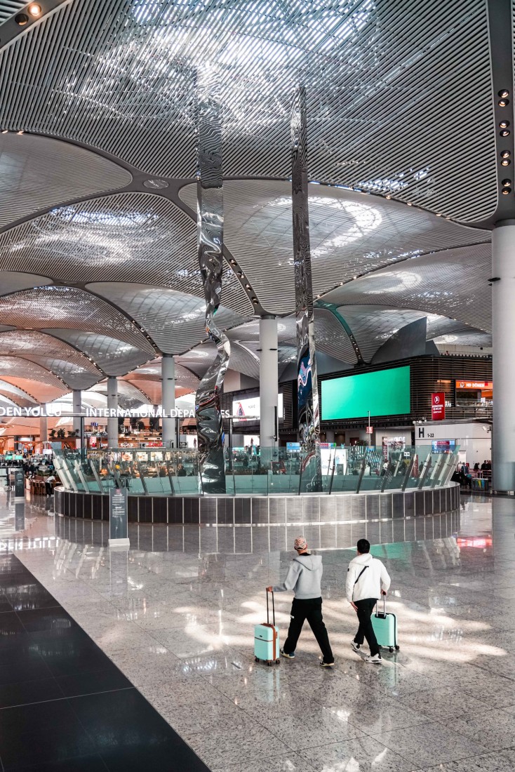 İGA İstanbul Havalimanı’nın Merkezi Dev Sanat Eseri ile Buluştu