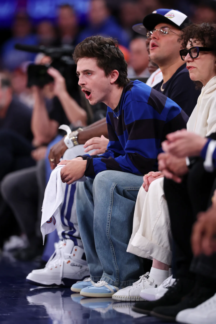 Timothée Chalamet Met Gala Yerine Knicks Maçını Tercih Etti