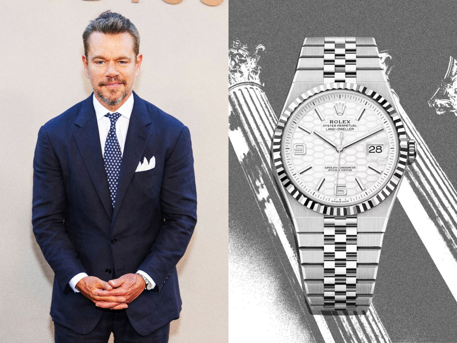 Matt Damon, The Odyssey Galasında Yanlış Rolex'i mi Taktı?