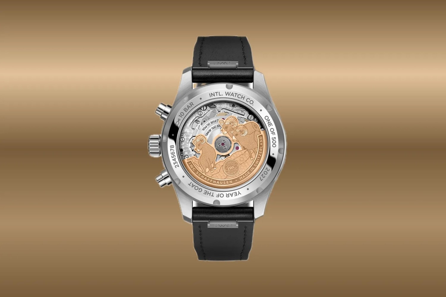 IWC, Keçi Yılı'nı Altın Rengi Lüks Bir Saat ve Gizli Bir Detayla Kutluyor