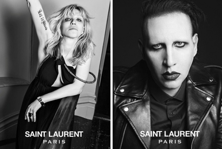 Hedi Slimane'ın siyah beyaz notaları