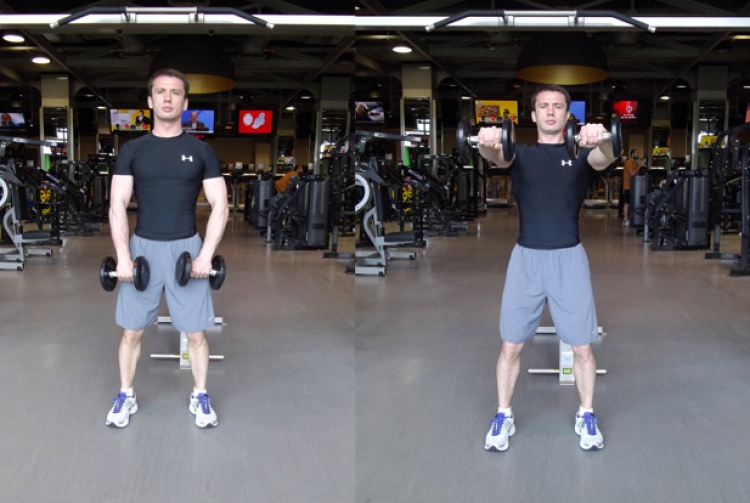 30 günde kaslı omuzlar