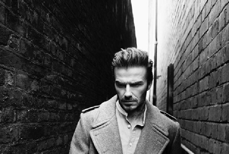 David Beckham ve ilham verici saçları