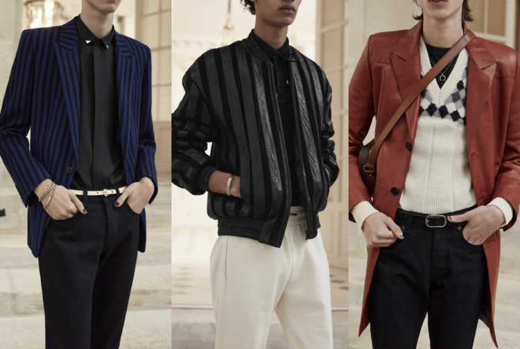 Saint Laurent Sonbahar 2021 Erkek Giyim Koleksiyonu