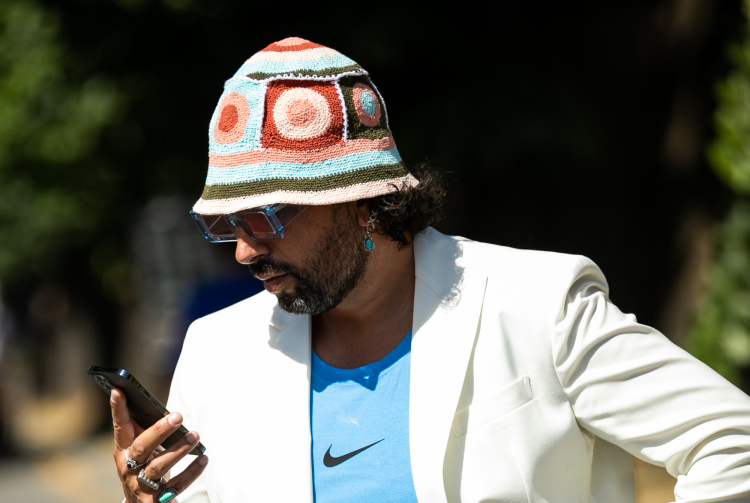 Pitti Uomo İlkbahar 2022'den Sokak Stilleri