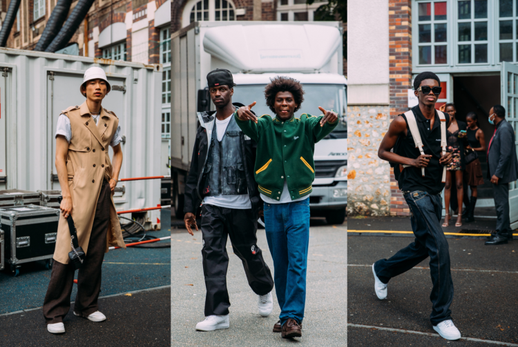 Sokak Stili Sonbahar/Kış 2022 Paris Haute Couture Moda Haftası