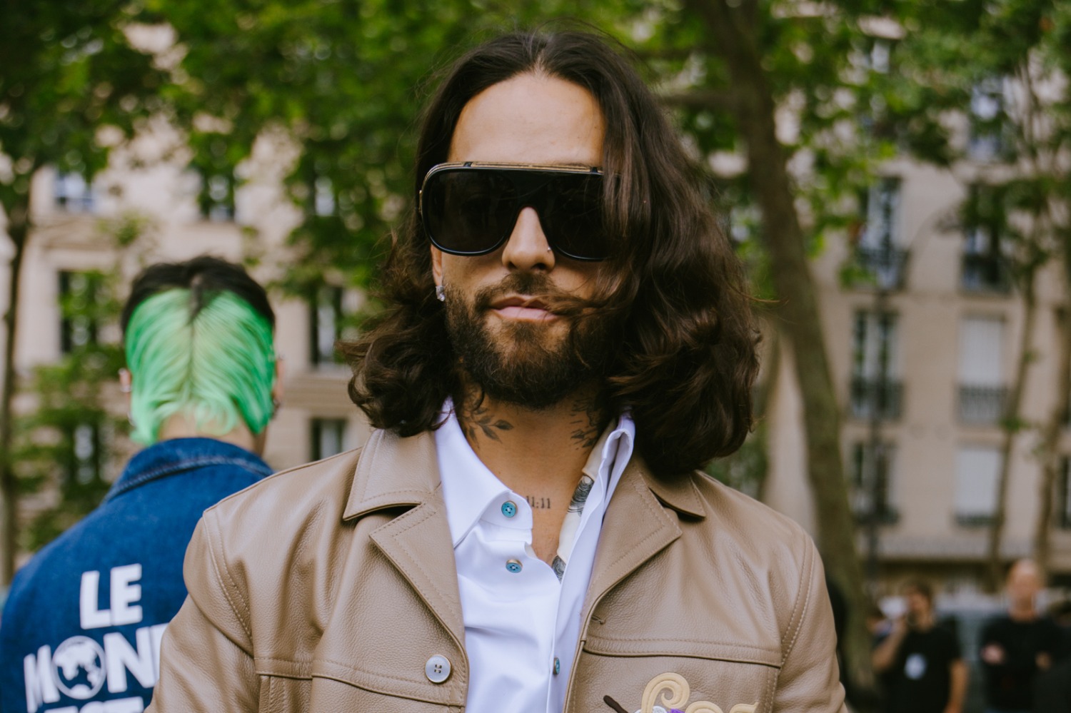 Paris Erkek Moda Haftası İlkbahar/Yaz 2025 Sokak Stili