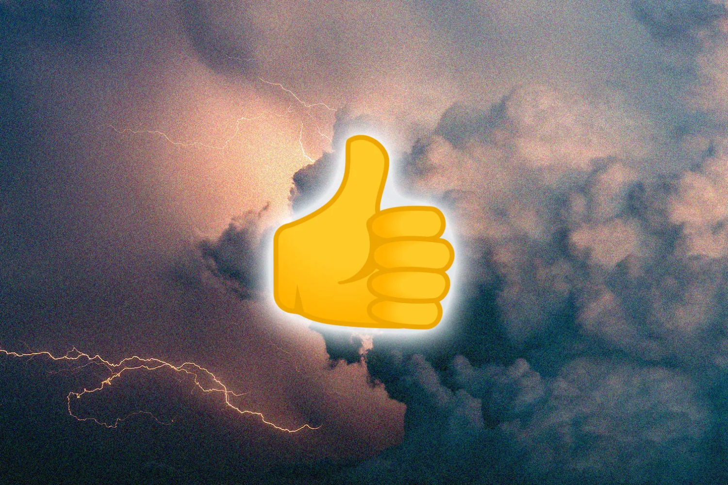 Başparmak Yukarı Emojisi Kararsızlık Mevsiminin Sembolü