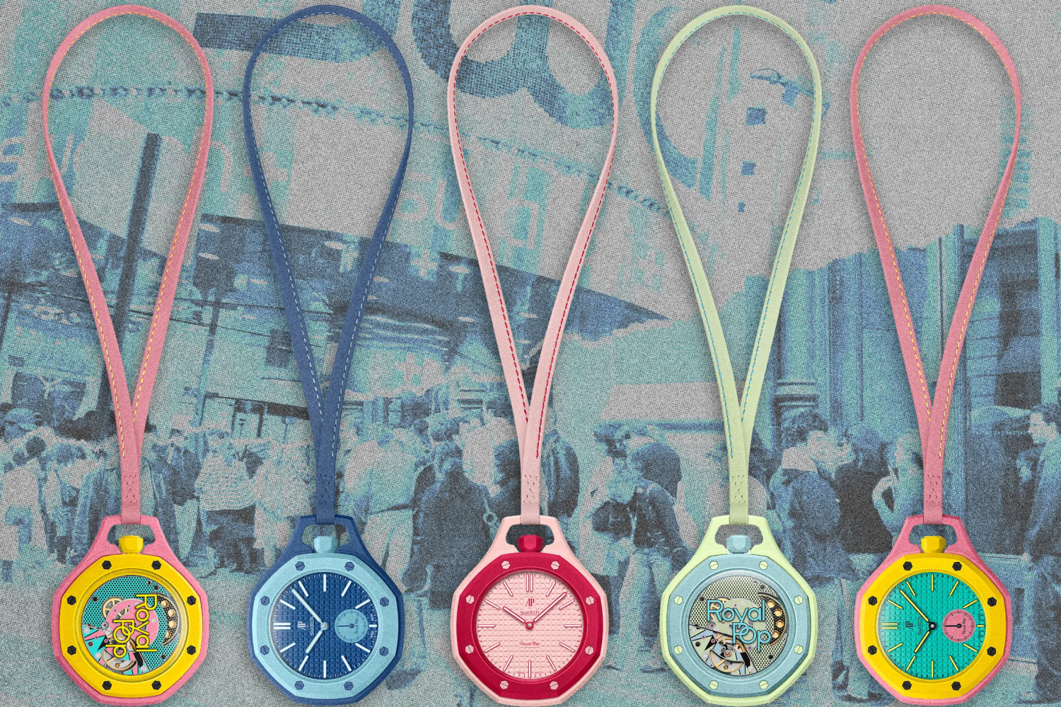 Audemars Piguet x Swatch Royal Pop İçin 5 Gün Boyunca Sırada Bekleyenlerle Tanışın