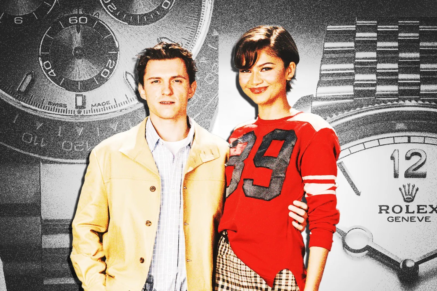 Zendaya Tom Holland Rolex saatleri