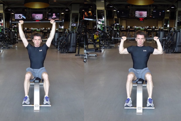 30 günde kaslı omuzlar