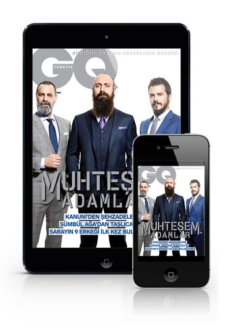  GQ Türkiye iPhone/iPad Nisan sayısı yayında