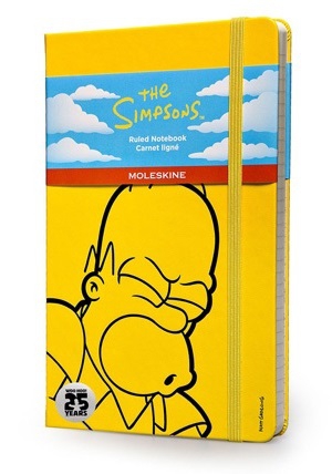 The Simpsons, Moleskine kapaklarında