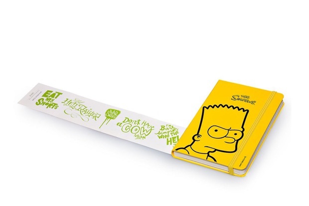 The Simpsons, Moleskine kapaklarında