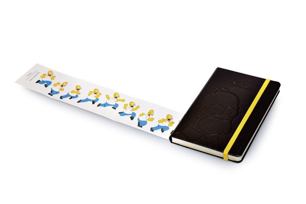 The Simpsons, Moleskine kapaklarında