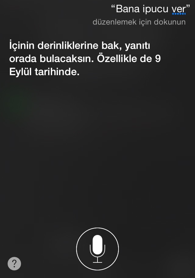 Siri, hadi ama!