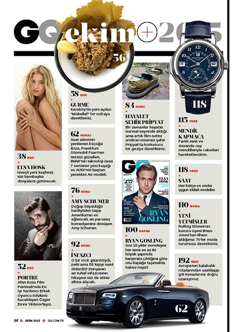 GQ Türkiye Ekim sayısında neler var?