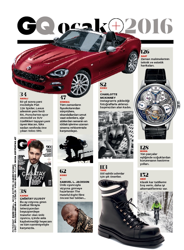 GQ Türkiye Ocak Sayısında Neler Var?