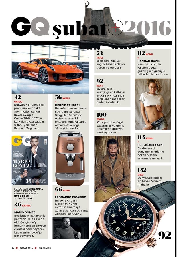GQ Türkiye Şubat Sayısında Neler Var?