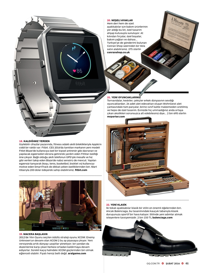GQ Türkiye Şubat Sayısında Neler Var?