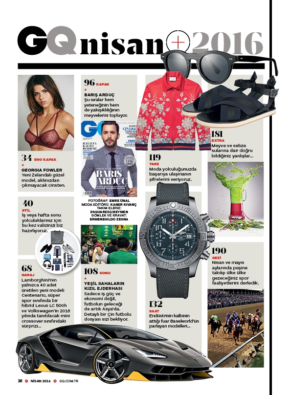 GQ Türkiye Nisan Sayısında Neler Var?