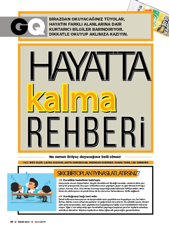 GQ Türkiye Nisan Sayısında Neler Var?