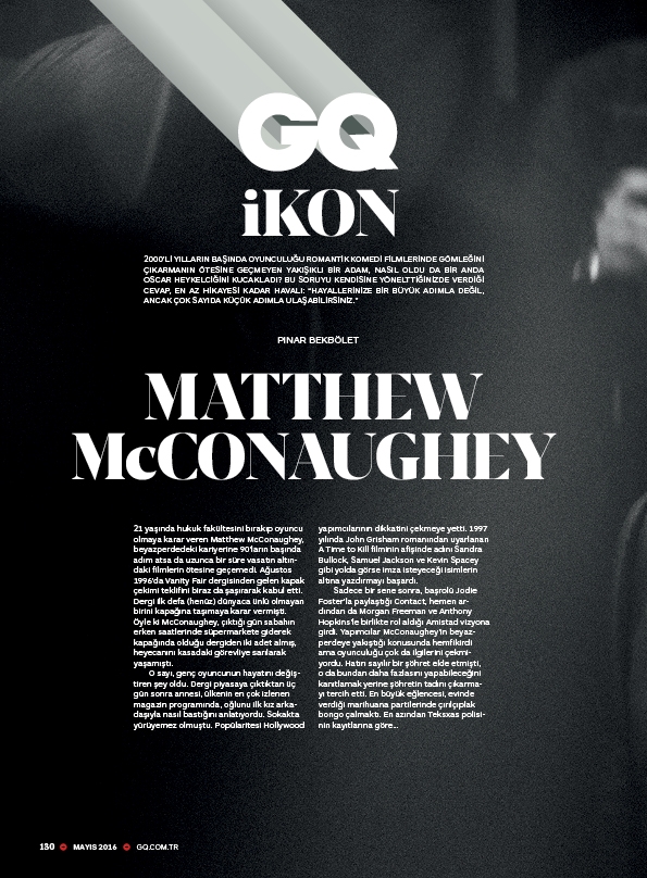 GQ Türkiye Mayıs Sayısında Neler Var?