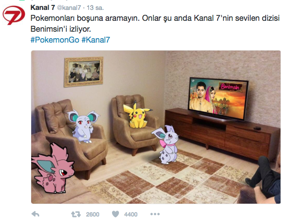 Memleketten Pokémon Manzaraları