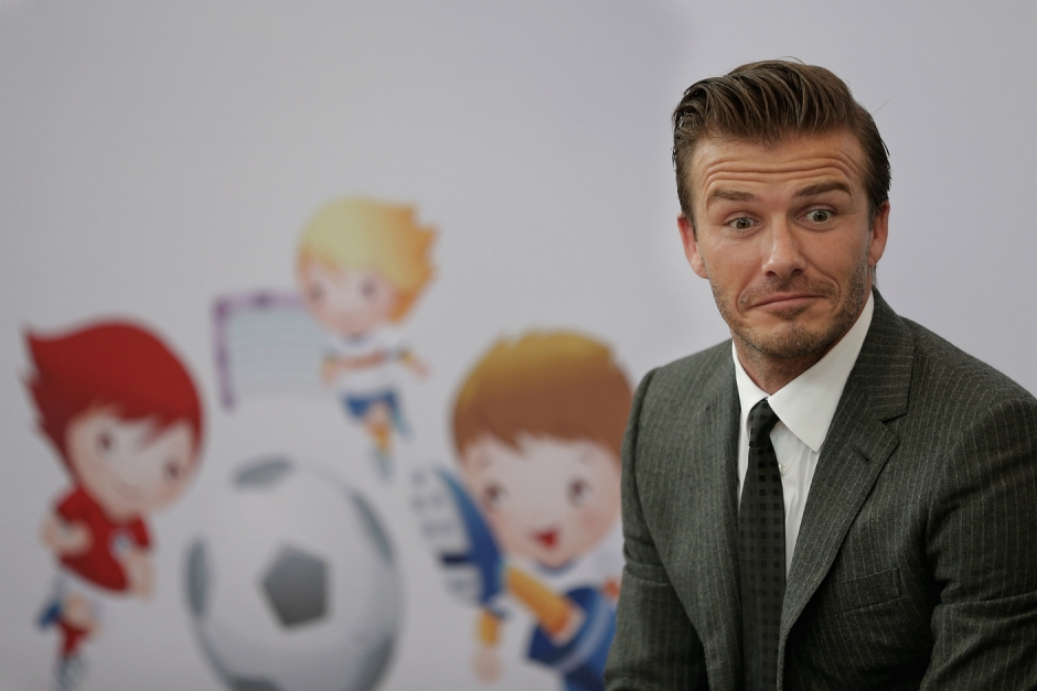 Saç konusunda Beckham'ın bir bildiği var