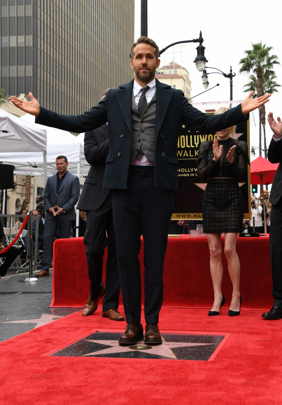 Ryan Reynolds’a Hollywood Walk of Fame Yıldız’ı verildi