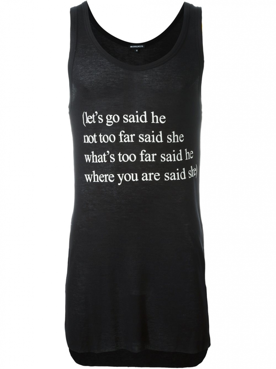 Tişörtün En Trendi Yazılı Hali