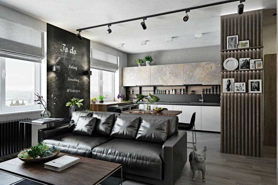 İlham Alacağınız 15 Maskülen Salon Fikri