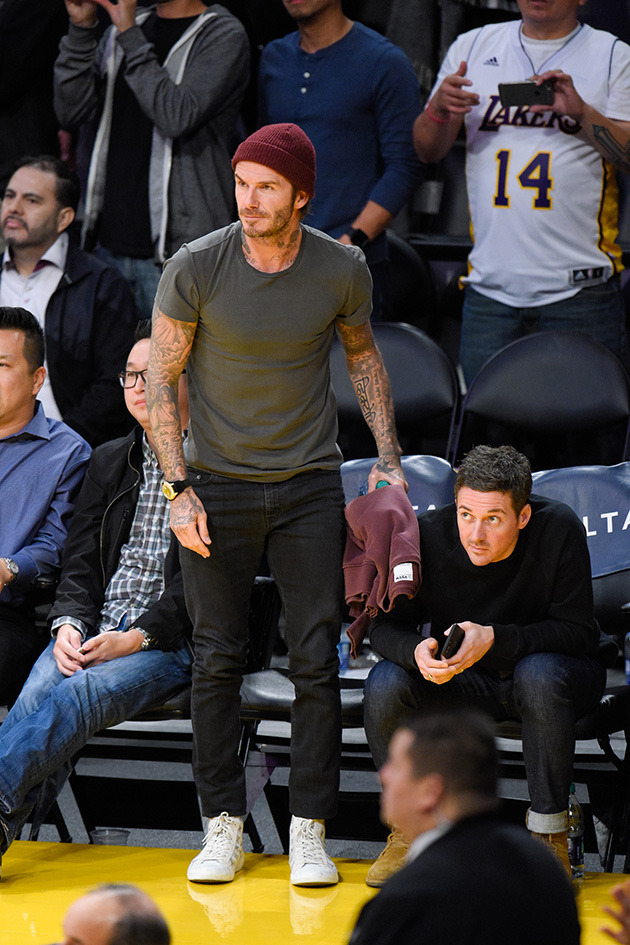 David Beckham'ın Sokak Stili