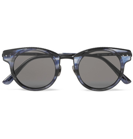 En Tarz Yuvarlak Camlı Güneş Gözlükleri