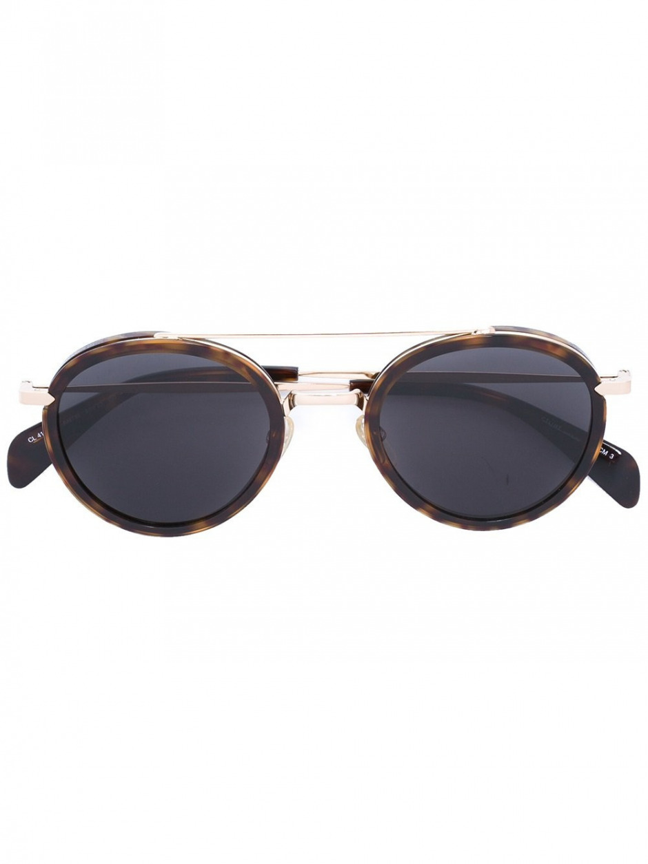 En Tarz Yuvarlak Camlı Güneş Gözlükleri