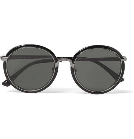 En Tarz Yuvarlak Camlı Güneş Gözlükleri