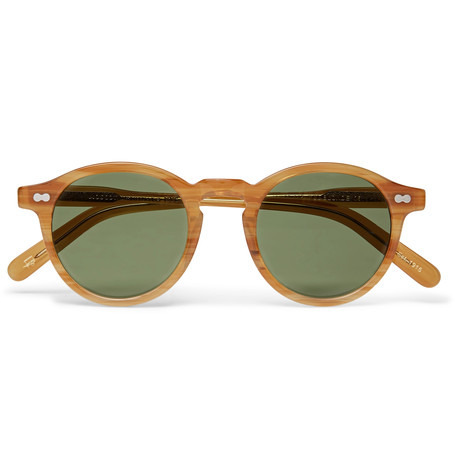 En Tarz Yuvarlak Camlı Güneş Gözlükleri