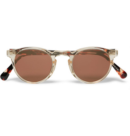 En Tarz Yuvarlak Camlı Güneş Gözlükleri