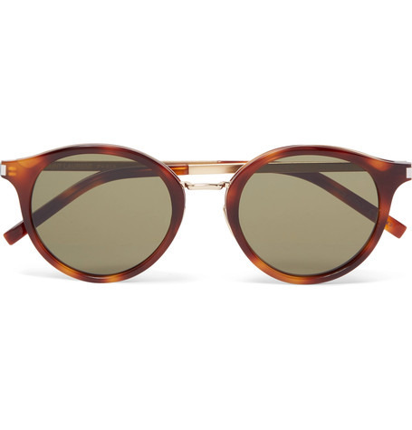 En Tarz Yuvarlak Camlı Güneş Gözlükleri