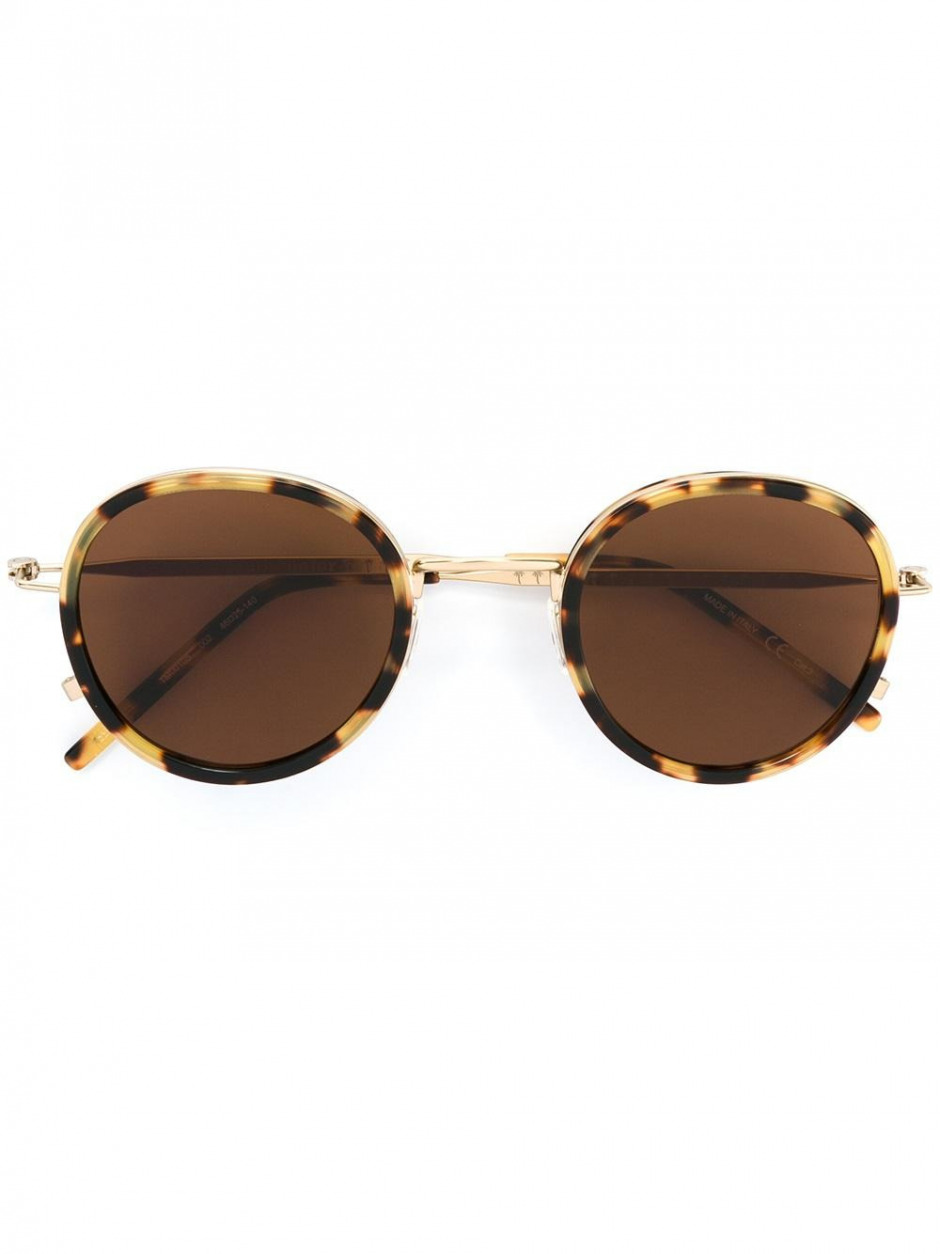 En Tarz Yuvarlak Camlı Güneş Gözlükleri